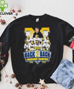 Michigan Men’s Ice hockey Team Big 10 Back To Back Tournament Champions 2022 2023 Shirt