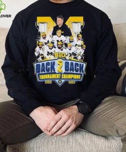 Michigan Men’s Ice hockey Team Big 10 Back To Back Tournament Champions 2022 2023 Shirt