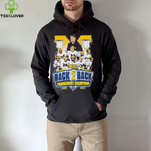 Michigan Men’s Ice hockey Team Big 10 Back To Back Tournament Champions 2022 2023 Shirt