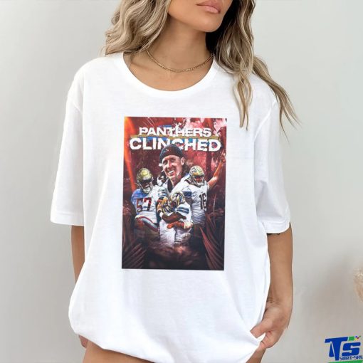 Michigan Panthers Clinched 2023 USFL Playoffs Shirt