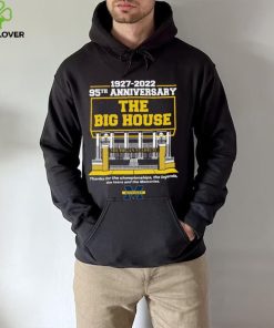 Michigan Stadium 1927 2022 95TH Anniversary The Big House logo Shirt