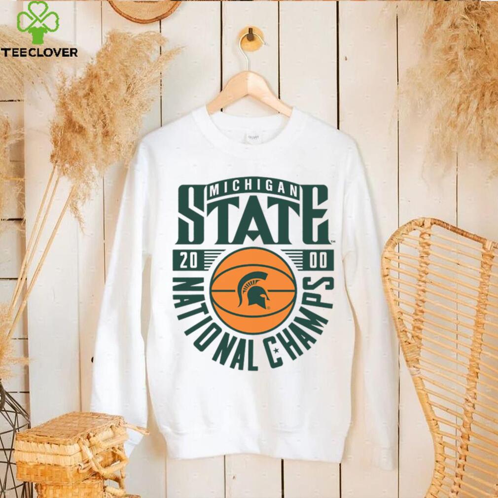 Michigan State Basketball 2000 Champs Tee shirt