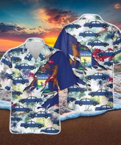 Michigan State Police Hawaiian Shirt For Beach Fans