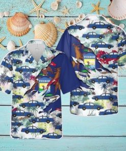 Michigan State Police Hawaiian Shirt For Beach Fans