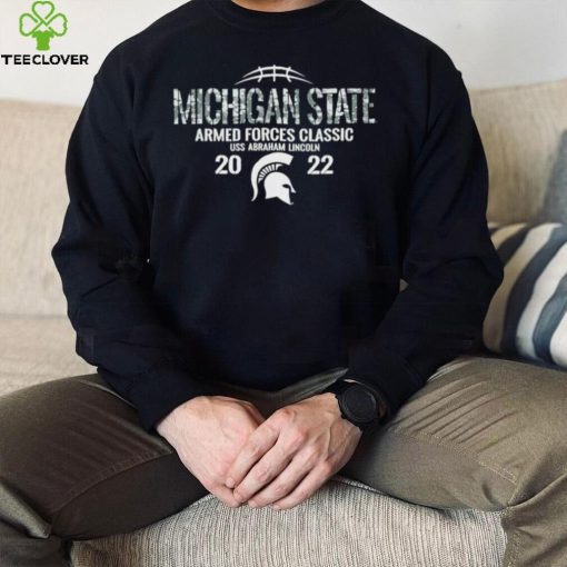 Michigan State Spartans 2022 Armed Forces Classic T Shirt