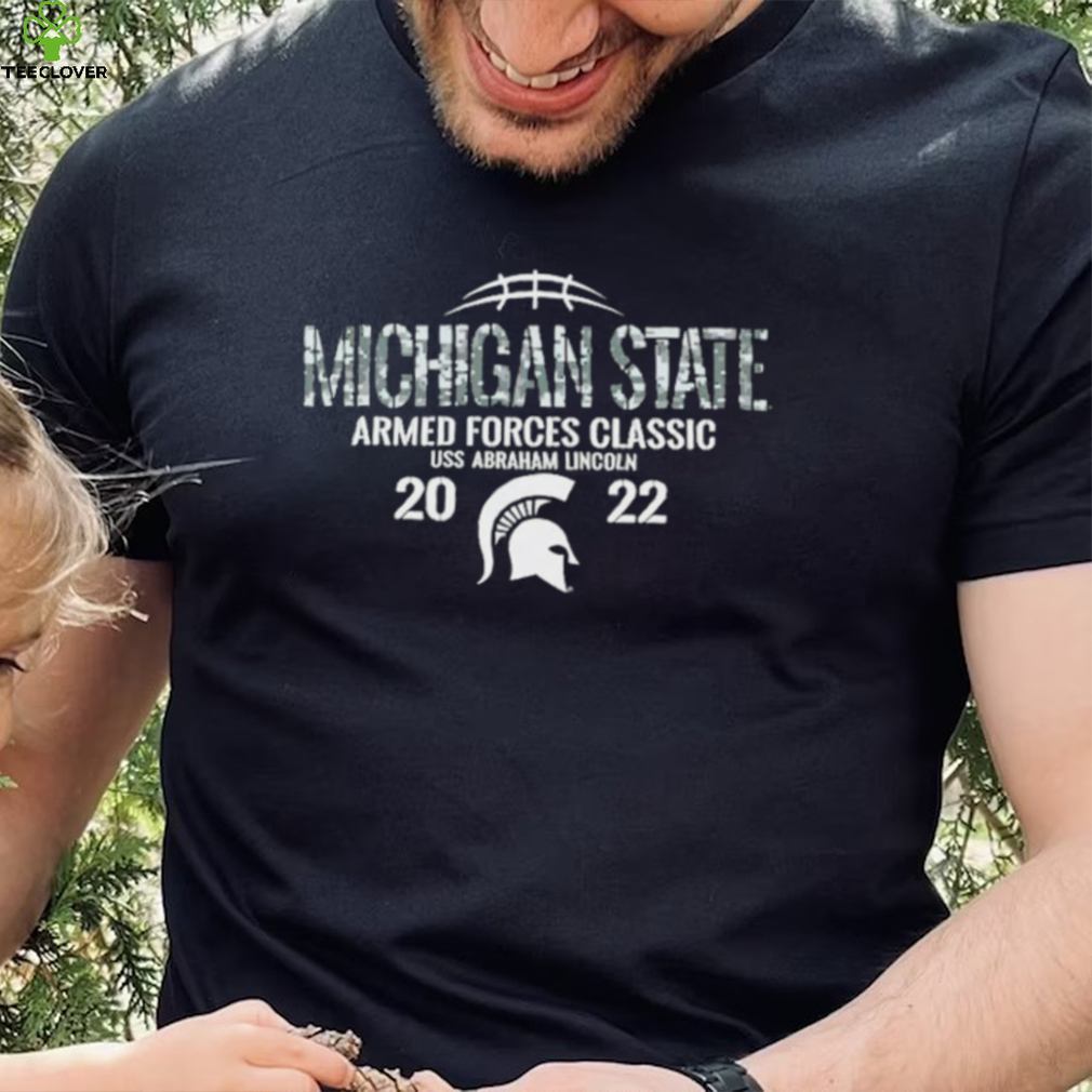 Michigan State Spartans 2022 Armed Forces Classic T Shirt Michigan State Spartans 2022 Armed Forces Classic T Shirt