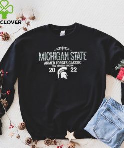 Michigan State Spartans 2022 Armed Forces Classic T Shirt