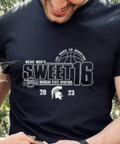 Michigan State Spartans 2023 Sweet 16 NCAA mens Shirt