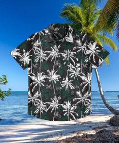 Michigan State Spartans Black Floral Hawaiian Shirt