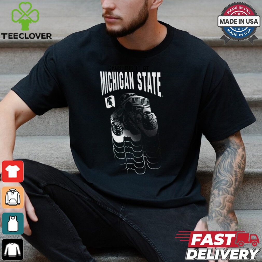 Michigan State Spartans Colosseum Toddler Crushing It T Shirt Michigan State Spartans Colosseum Toddler Crushing It T Shirt