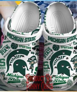 Michigan State Spartans Crocs Slippers