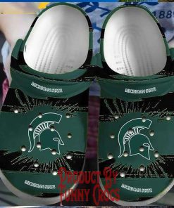 Michigan State Spartans Logo Crocs For Adults 1 Michigan State Spartans Logo Crocs For Adults