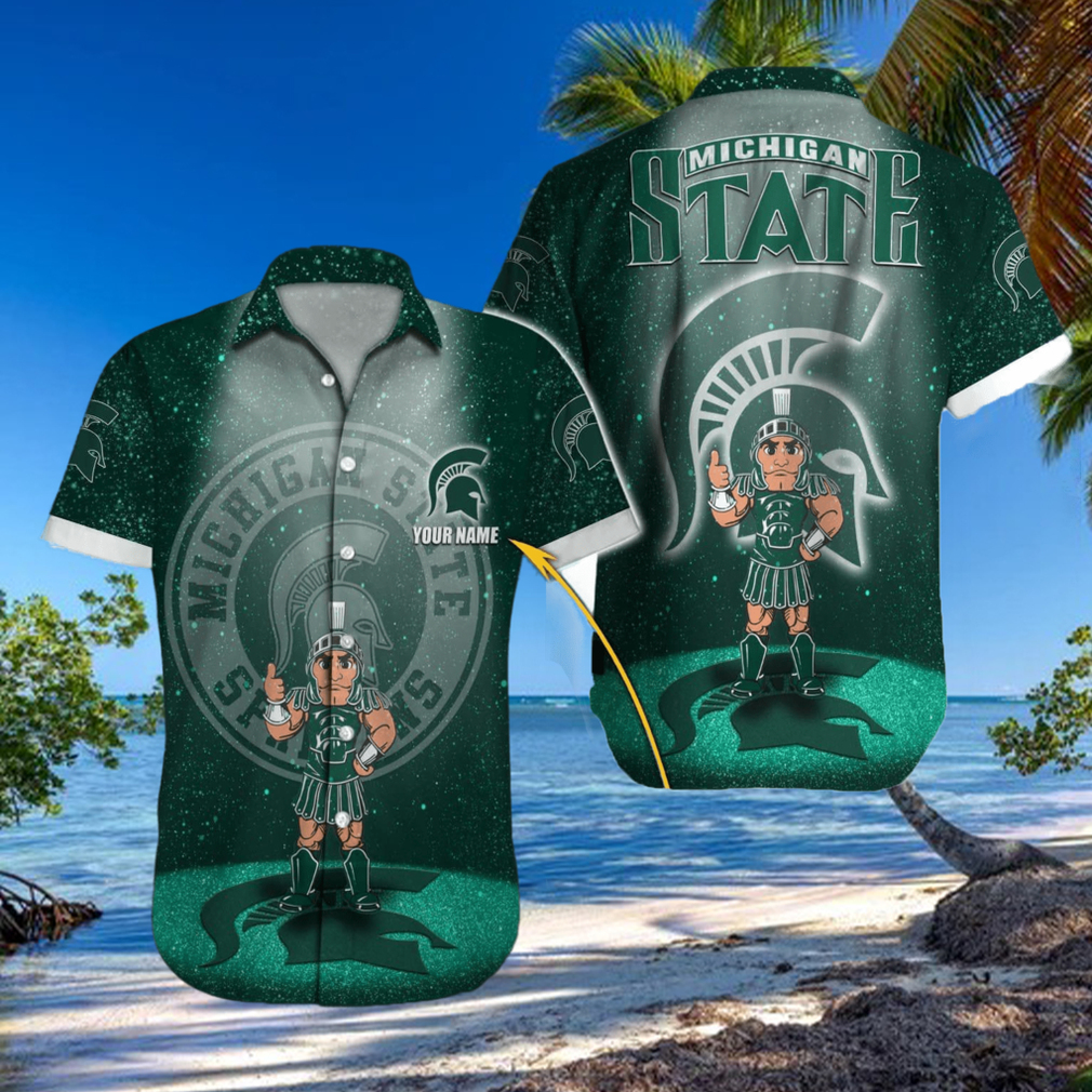 Michigan State Spartans NCAA Custom Name 3D Hawaiian Shirt Summer Funny  Color For Men And Women - Limotees