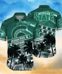 Michigan State Spartans NCAA Floral Unisex Hawaiian Shirt