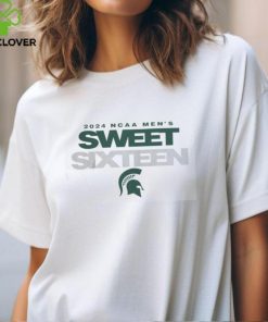 Michigan State Spartans Ncaa Men's Basketball Sweet Sixteen 2024 Tee Shirt