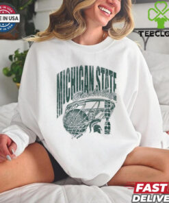Michigan State Spartans Script Swish T Shirt