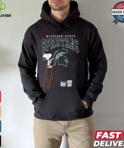 Michigan State Spartans Snoopy Painting Shirt