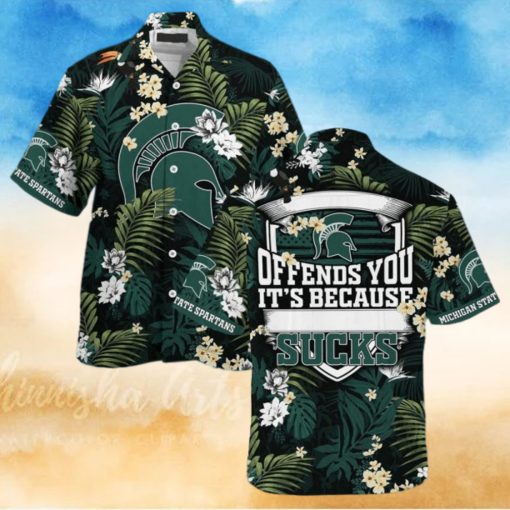 Michigan State Spartans Summer Hawaiian Shirt