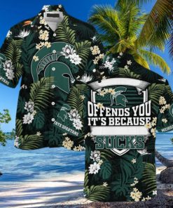 Michigan State Spartans Summer Hawaiian Shirt