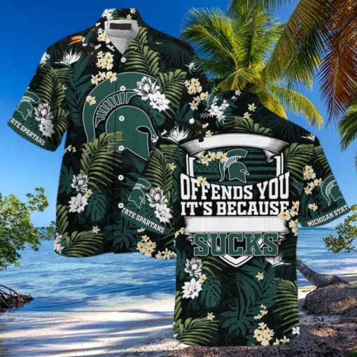 Michigan State Spartans Summer Hawaiian Shirt
