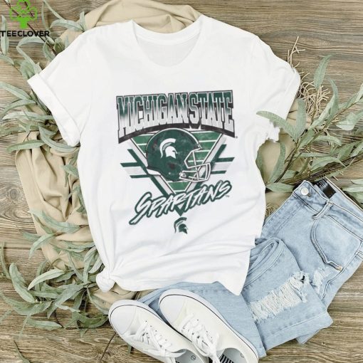 Michigan State Spartans Triangle Vintage T Shirt