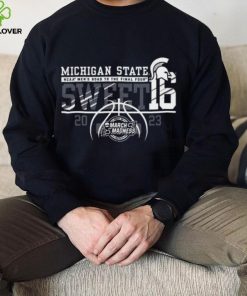Michigan State University Mens Basketball 2023 Sweet 16 T Shirt 2 Michigan State University Mens Basketball 2023 Sweet 16 T Shirt