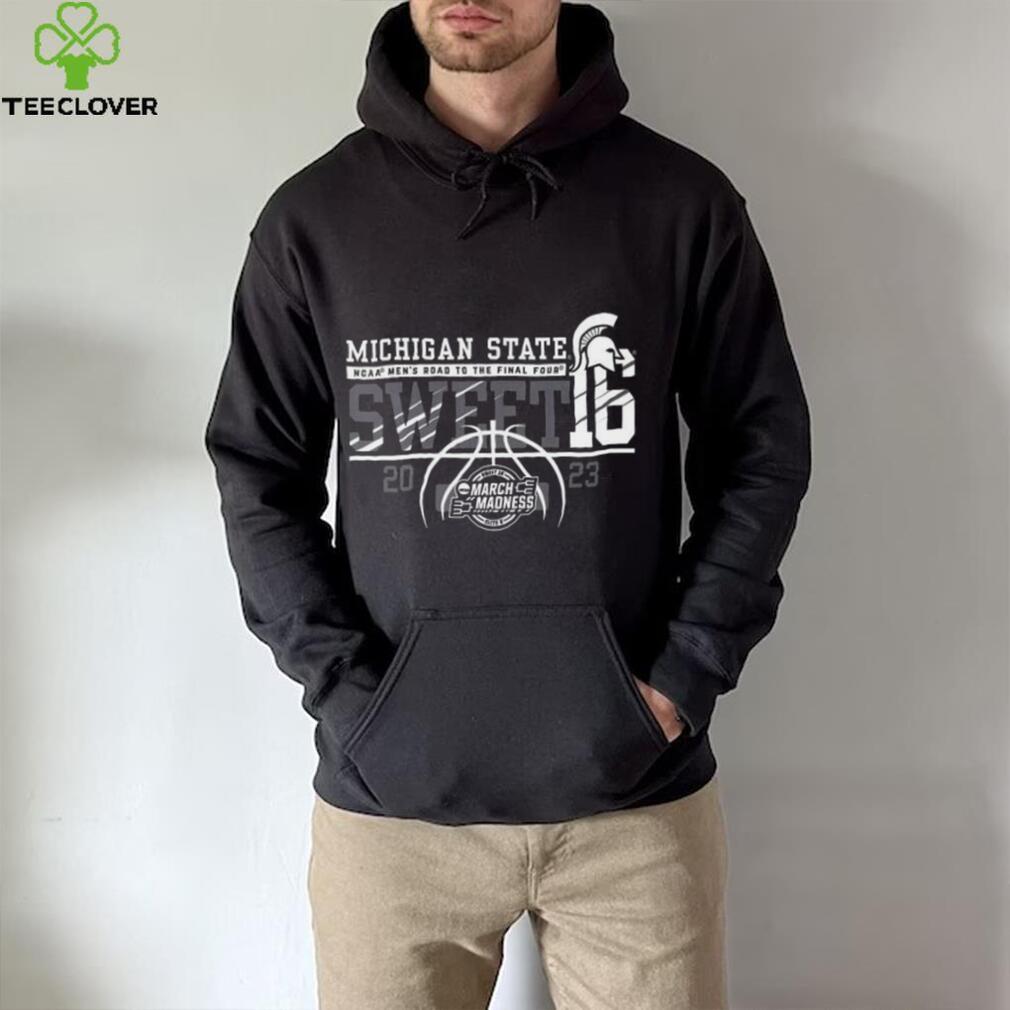 Michigan State University Mens Basketball 2023 Sweet 16 T Shirt Michigan State University Mens Basketball 2023 Sweet 16 T Shirt