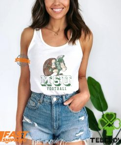 Michigan State Vintage 1989 Sparty Football Shirt