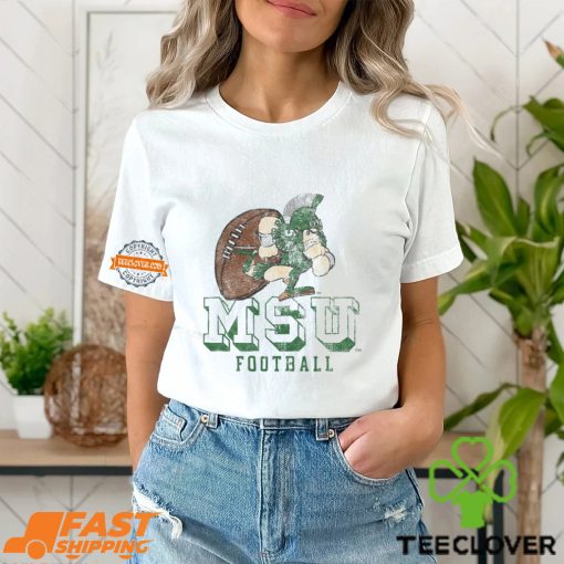 Michigan State Vintage 1989 Sparty Football Shirt