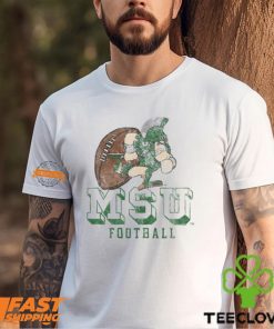 Michigan State Vintage 1989 Sparty Football Shirt