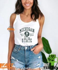 Michigan State Vintage Back To Back Football Champions Shirt