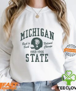 Michigan State Vintage Back To Back Football Champions Shirt