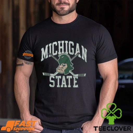 Michigan State Vintage Hockey Shirt