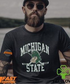 Michigan State Vintage Hockey Shirt