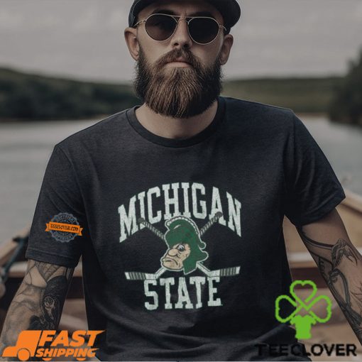 Michigan State Vintage Hockey Shirt