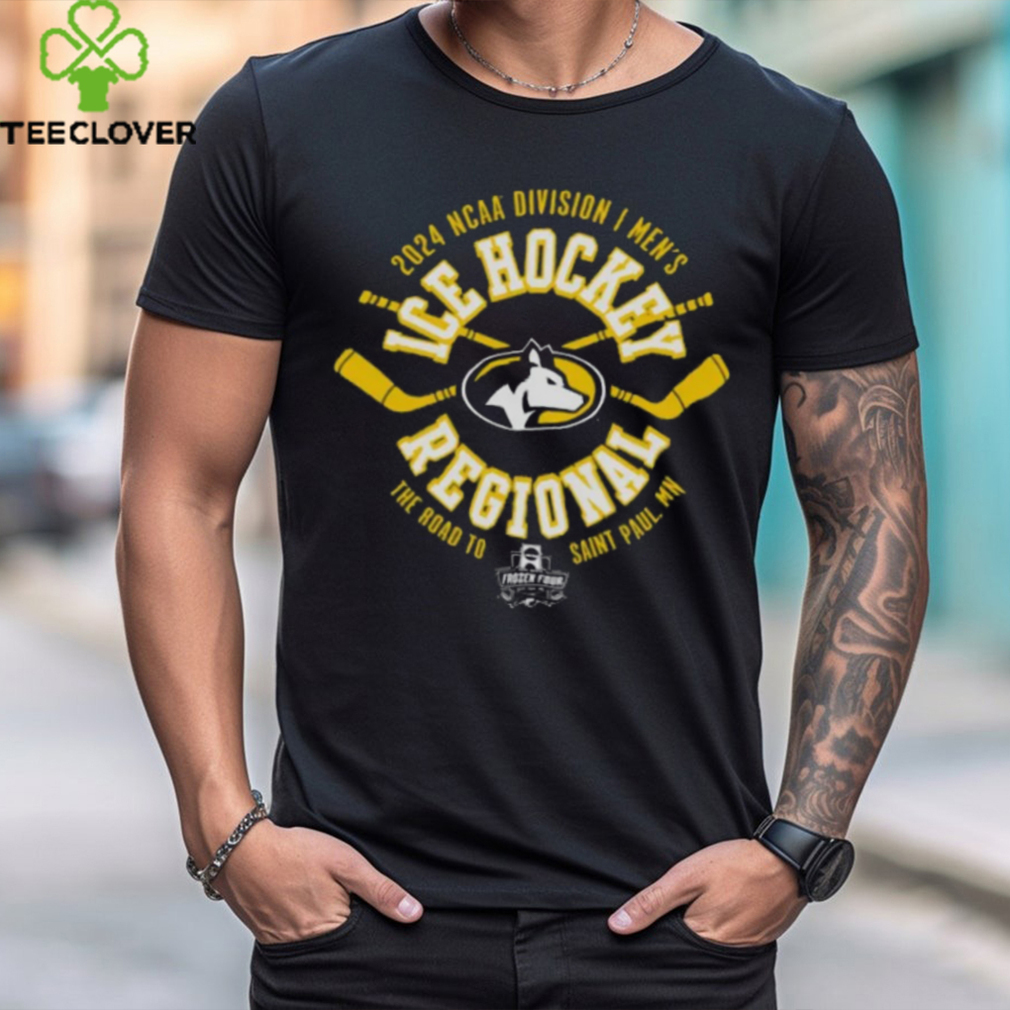 Michigan Tech Huskies 2024 NCAA Division I Men's Ice Hockey Regional T Shirt Michigan Tech Huskies 2024 NCAA Division I Men's Ice Hockey Regional T Shirt