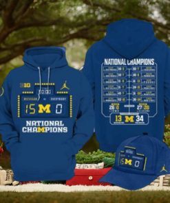 Michigan VS EVERYBODY 15 0 2024 National Champions 3D Hoodie