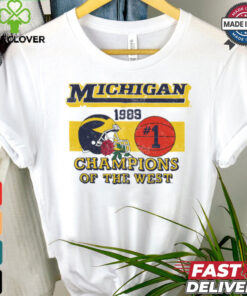Michigan Vintage 1989 Champions of the West Shirt