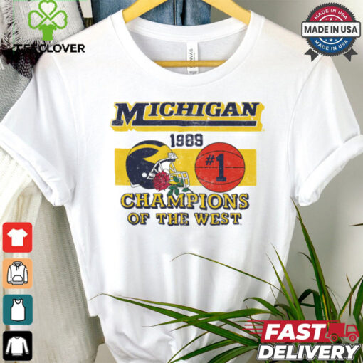 Michigan Vintage 1989 Champions of the West Shirt