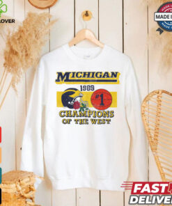 Michigan Vintage 1989 Champions of the West Shirt