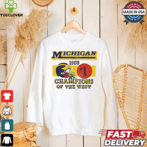 Michigan Vintage 1989 Champions of the West Shirt