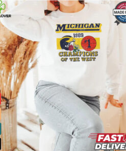 Michigan Vintage 1989 Champions of the West Shirt