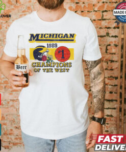 Michigan Vintage 1989 Champions of the West Shirt