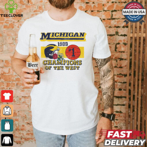 Michigan Vintage 1989 Champions of the West Shirt
