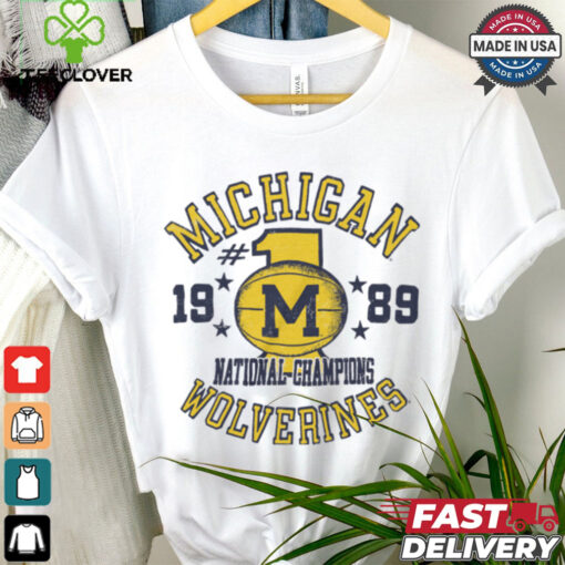 Michigan Vintage Basketball 1989 National Champions Shirt