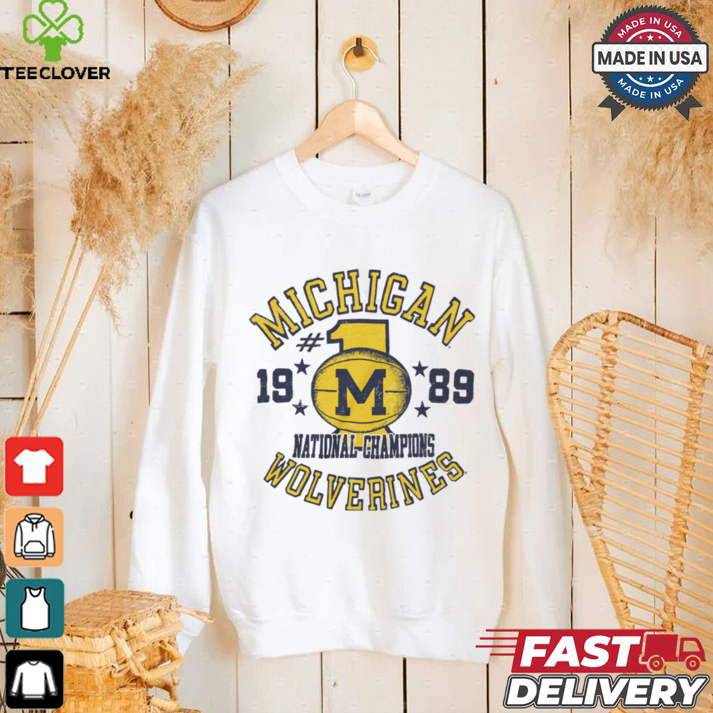 Michigan Vintage Basketball 1989 National Champions Shirt Michigan Vintage Basketball 1989 National Champions Shirt