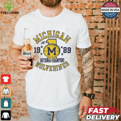 Michigan Vintage Basketball 1989 National Champions Shirt