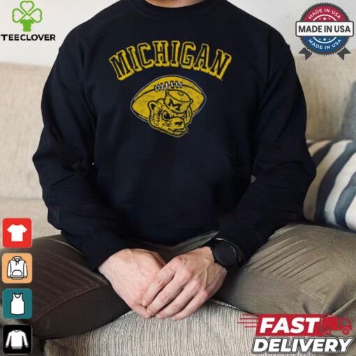Michigan Vintage Football Shirt