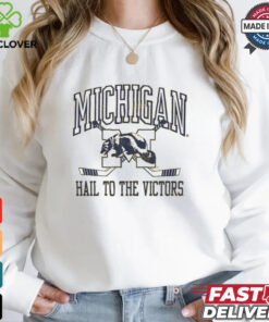 Michigan Vintage Hockey Shirt