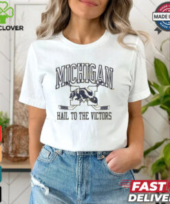 Michigan Vintage Hockey Shirt